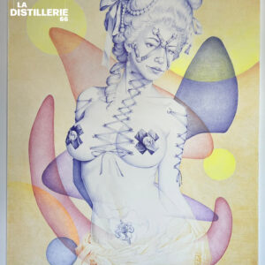 Œuvre contemporaine – Peinture sculpture originale – La Distillerie 66